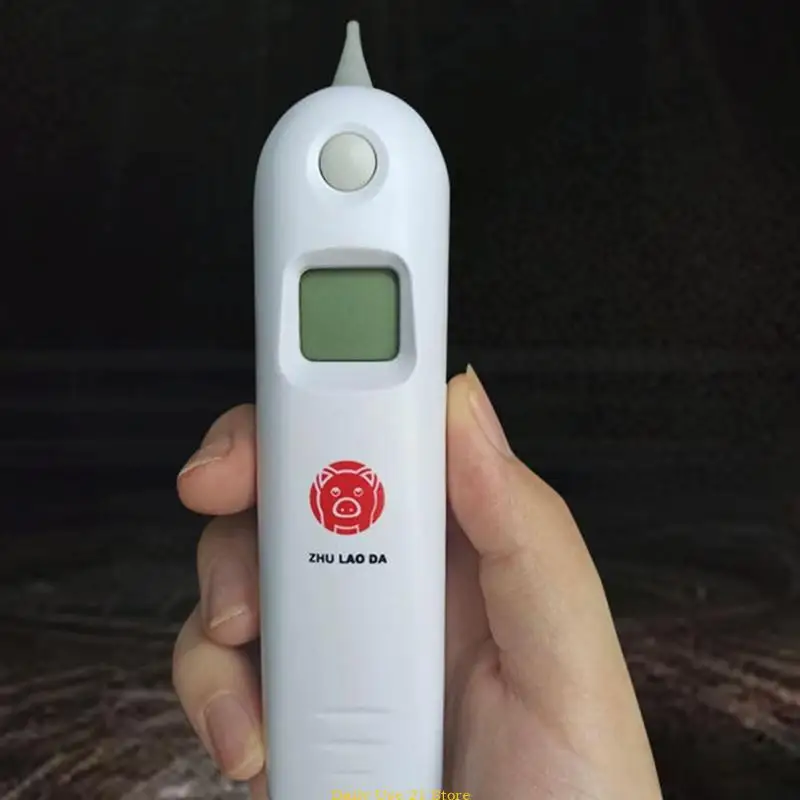 애완 동물 온도계 동물 전자 온도계 디지털 LCD 디스플레이 개 말 고양이 돼지를위한 즉시 RectalThermometer