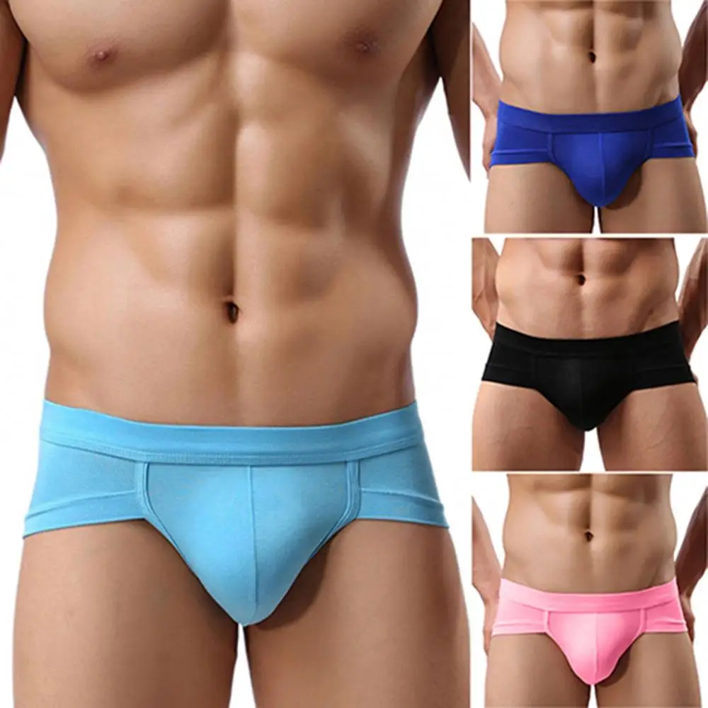 Men Briefs Sexy Trunks Underwear Shorts Bulge Pouch Soft Underpants