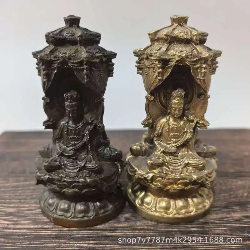 Brass Craft Western Three Saints Statue Home Living Room Decorative Ornament