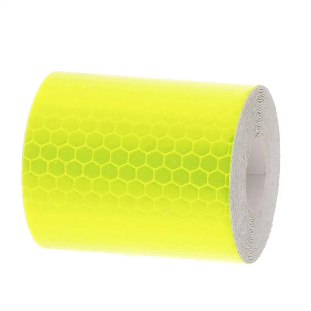 3-6pack Night Reflective Warning Conspicuity Tape Strip Sticker DIY