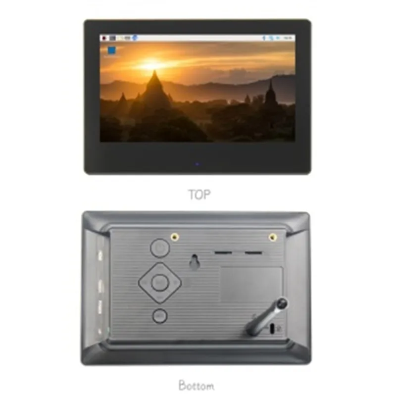 LCD 7.0 Inch 1024*600 HDMI IPS USB Capacitive Touch LCD Module Display Monitor Screen Panel with Enclosure for Raspberry Pi