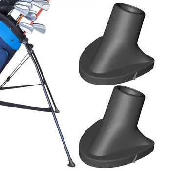 2pcs Golf Bag Feet Replacement Anti-Slip Rubber Golf Bags Stand Universal Golf Bag Legs Attachment Outdoor Sports Accessories