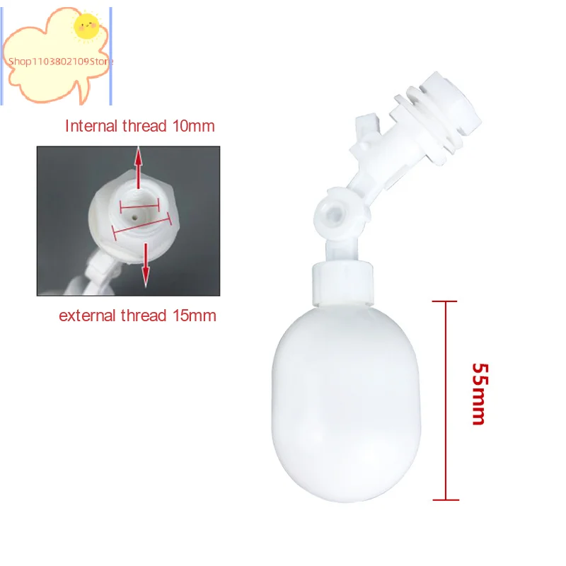 

Регулируемый пластиковый поплавковый клапан-шарик для аквариума и водонапорных башен