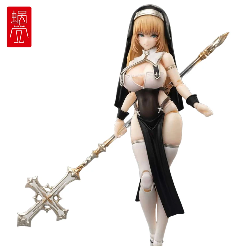 

Original Genuine Snail Shell RPG-02 Sisters - Muse - Asdo 1/12 Action Figure PVC 15.5cm Collectible Model Dolls Statuette Gifts