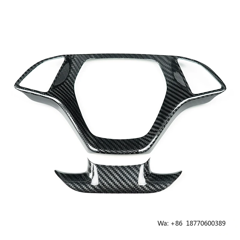 

Shasha Carbon Fiber Steering Wheel Frame + Chin for Corvette C7 2014-2019 Interior Accessories