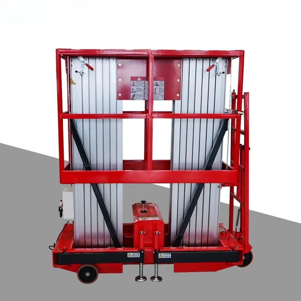 220v 1.5kw 6m 8m 10m 12m Open Outdoor Truck Tail Lift Platform Vertical Trailer Hydraulic Vertical Lift Platform