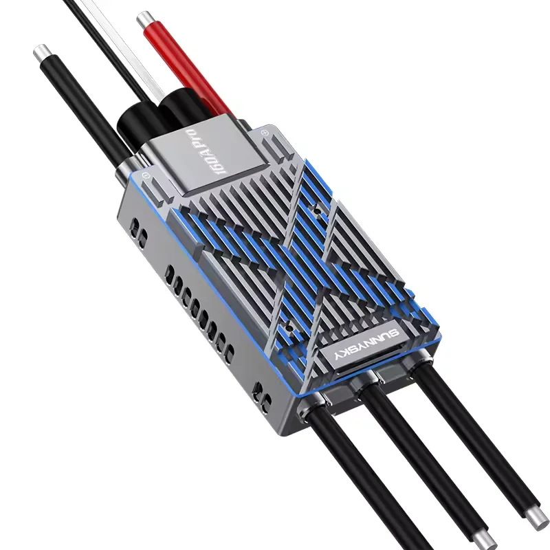 SUNNYSKY X160A HV Brushless ESC 6-14S Lipo with 10A/25V Adjustable SBEC High Voltage Speed Controller for RC VTOL Fixed-wing 2 s