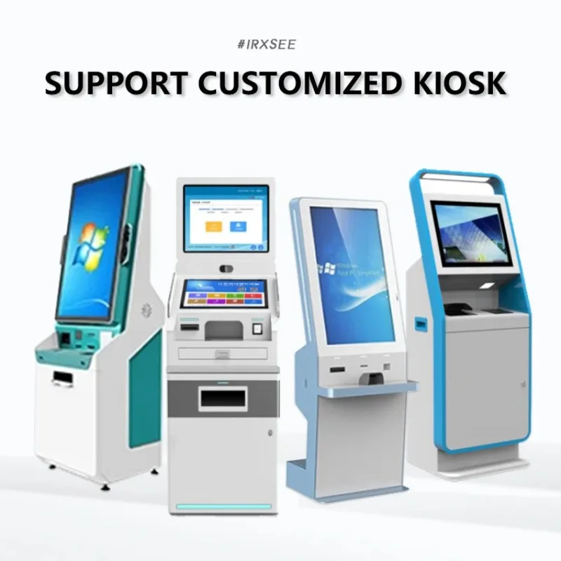 Chioschi di coda per informazioni in coda montati a parete da 21,5 pollici all'ingrosso/chiosco di pagamento tutto in uno da pavimento