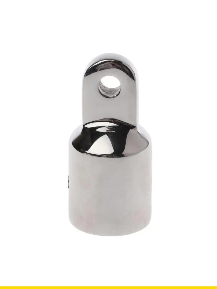 SZCH Boat Bimini Top Cap Yacht Fitting External Eye End for 0.98'' Pipe Marine Grade Stainless Steel Heavy Duty Boat Hardware