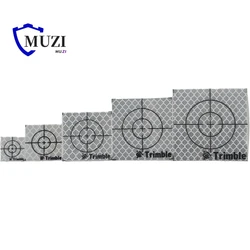 Reflective Sheet For Trimble Total Station Surveying 100PCS 20 30 40 50 60X60mm Tape Target Reflector Sheet With Trimble Logo