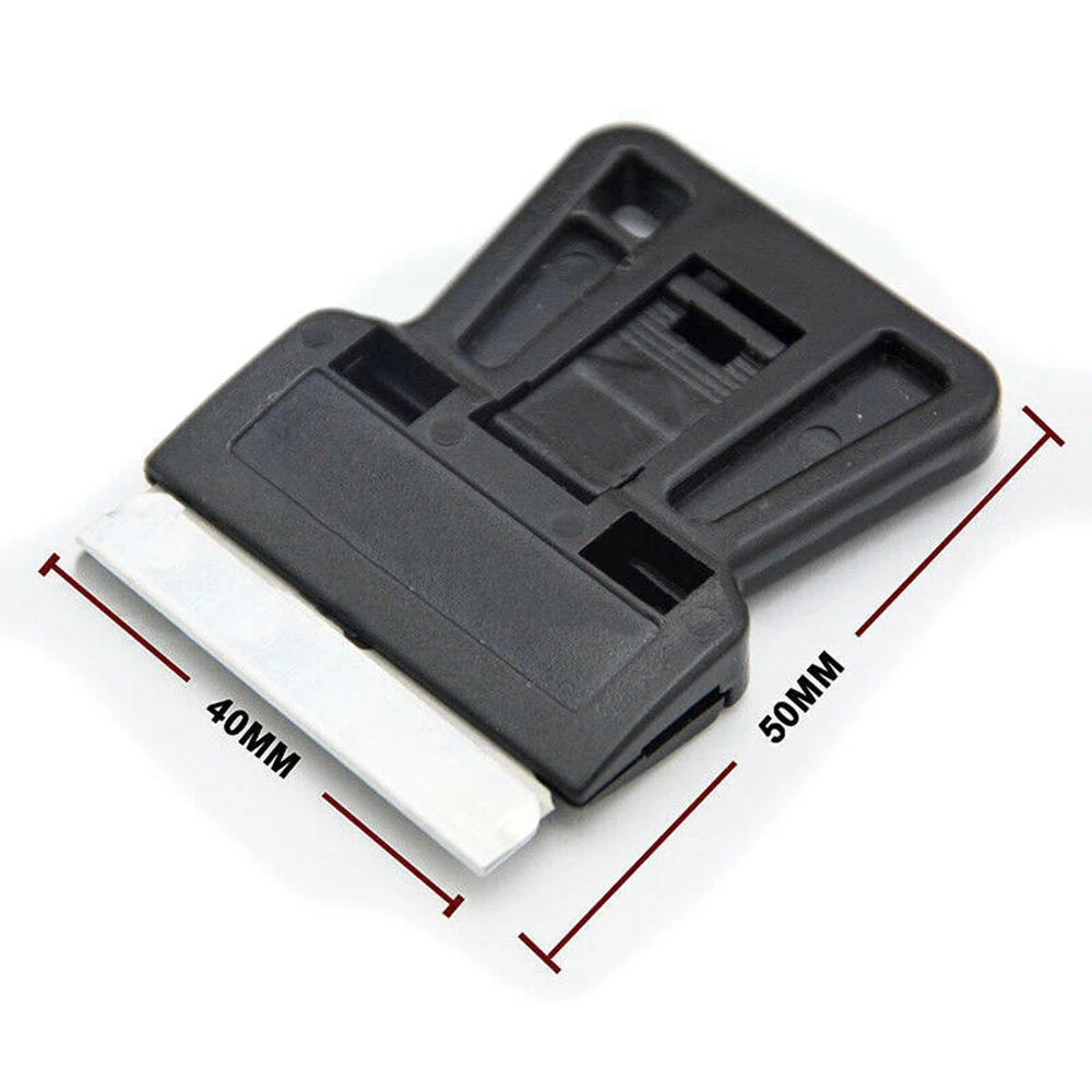 Miniraspador con mango para pintura, herramienta de limpieza para ventana, 4 piezas