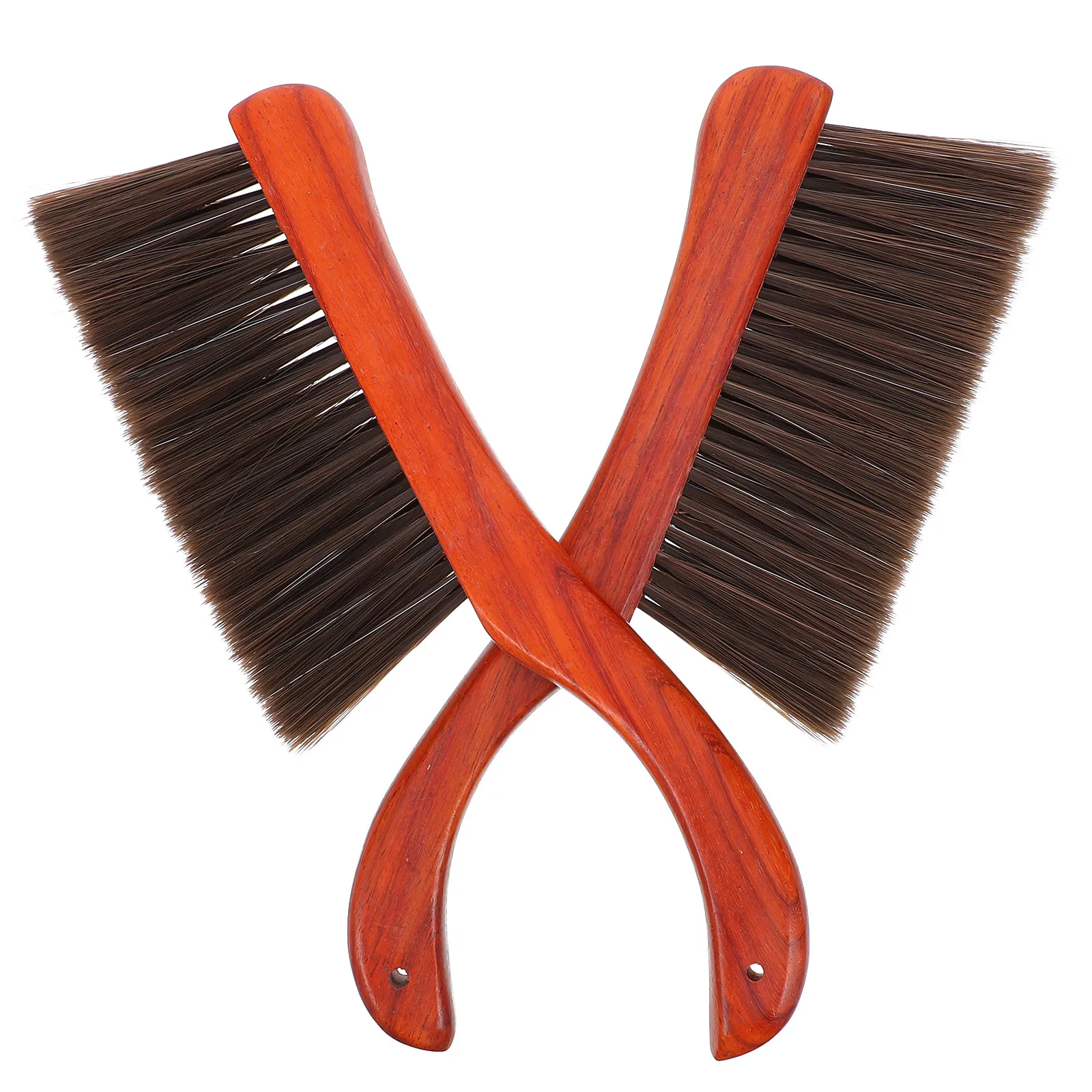 

Набор из 2 щеток для очистки камина: мягкая щетка для дровяной печи, угона и золы, инструмент для уборки очага, удаления сажи из костровой чаши