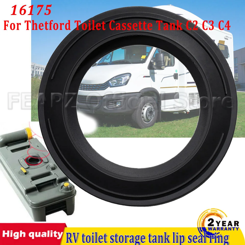 For Thetford Toilet Cassette Tank C2 C3 C4 CV Before June 2000 16175 Sliding Seal RV portable toilet storage tank lip seal ring