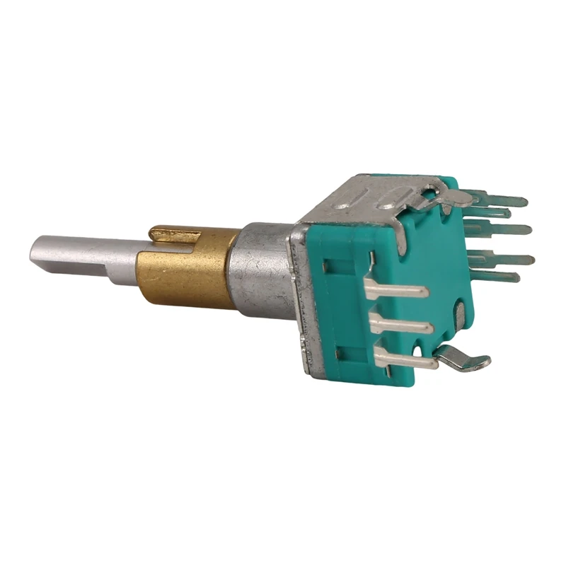 6Pack X(Dual Encoder with Switch EC11EBB24C03 30 Positioning Number 15 Pulse Point Handle 25mm