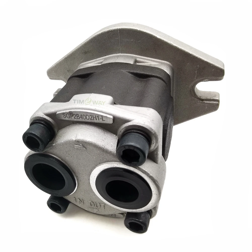 SGP2 High Pressure Gear Pump SGP2A44L696 SGP2B40D2H1-L SGP2B44D2H1-L Shimadzu Forklift Hydraulic Pump