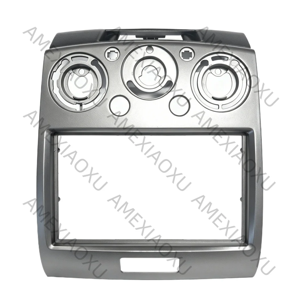 AMEXIAOXU  Radio Stereo Panel For Ford Everest Ranger Mazda Bt-50 Bt50 Double 2 Din Fascia Dash Installation Trim Kit Face Plate