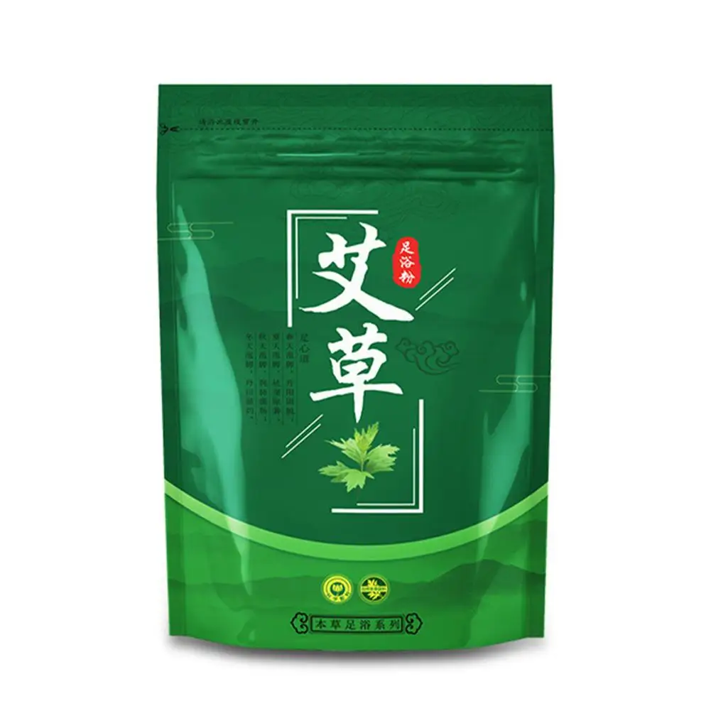 Natural Mugwort Herb Ginger Foot Soak Wormwood Chinese Spa Foot Foot Massage Relax Medicine Soak Spa Reflexology Y2P2