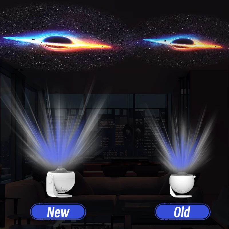 Galaxy Projector Pro Night Light Starry Sky Projector 360° Rotate Planetarium Lamp For Kids Bedroom Valentines Day GiftDecorate