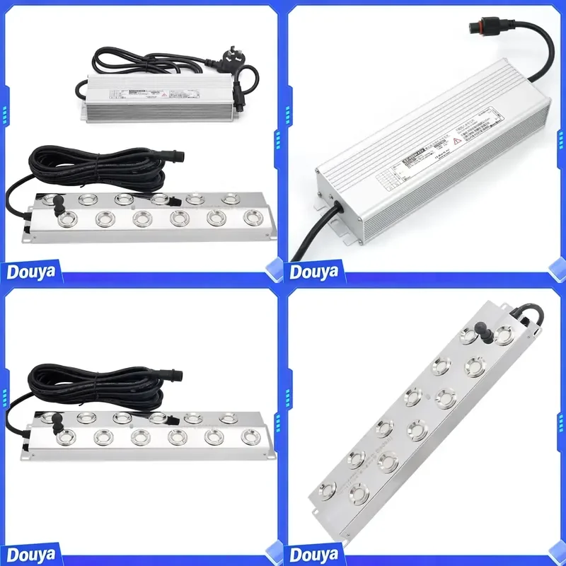 12 Head Industrial Air Humidifier Atomizer Ultrasonic Mist Maker Fogger for Aquarium Water Tank