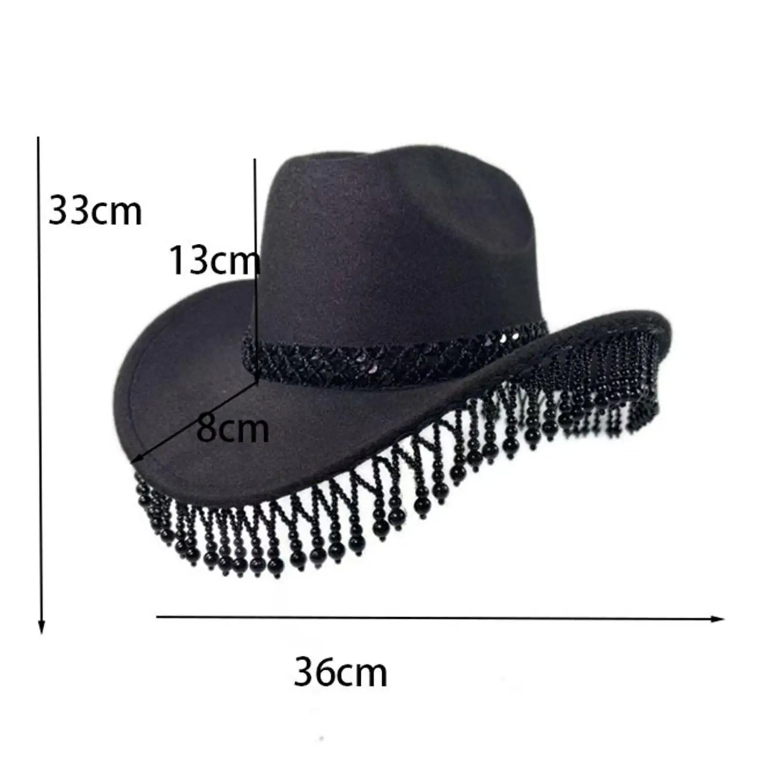 قبعة رعاة البقر الغربية للبالغين قبعة راعية البقر لأداء حفلات الخطوبة