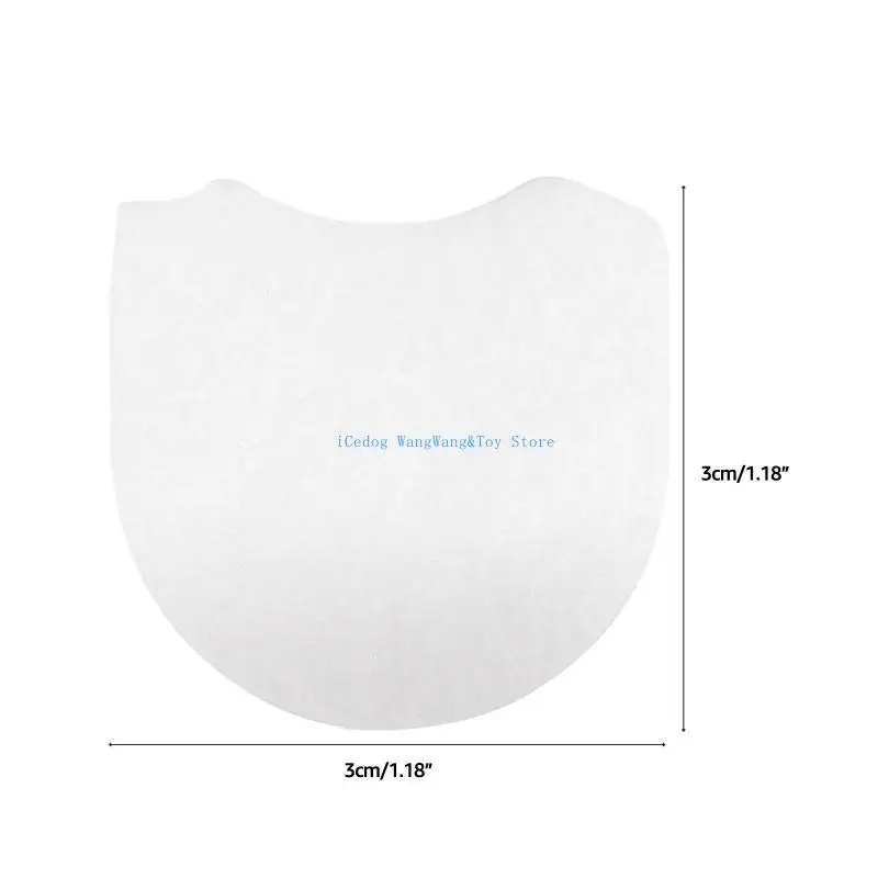 Molf 15 Pack CPAP Фильтры одноразовый гипоаллергенный фильтр для машины Airmini Resmed