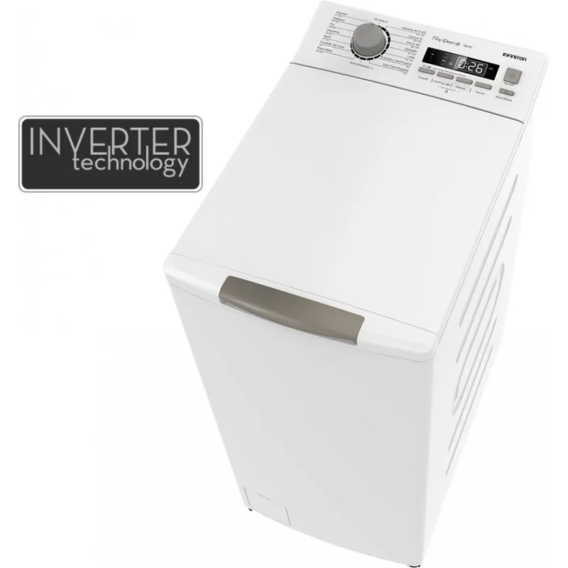 Washing Machine top load-Infiniton TLW-722-white, 7kg,1200 Rpm, 16 programs, A +++