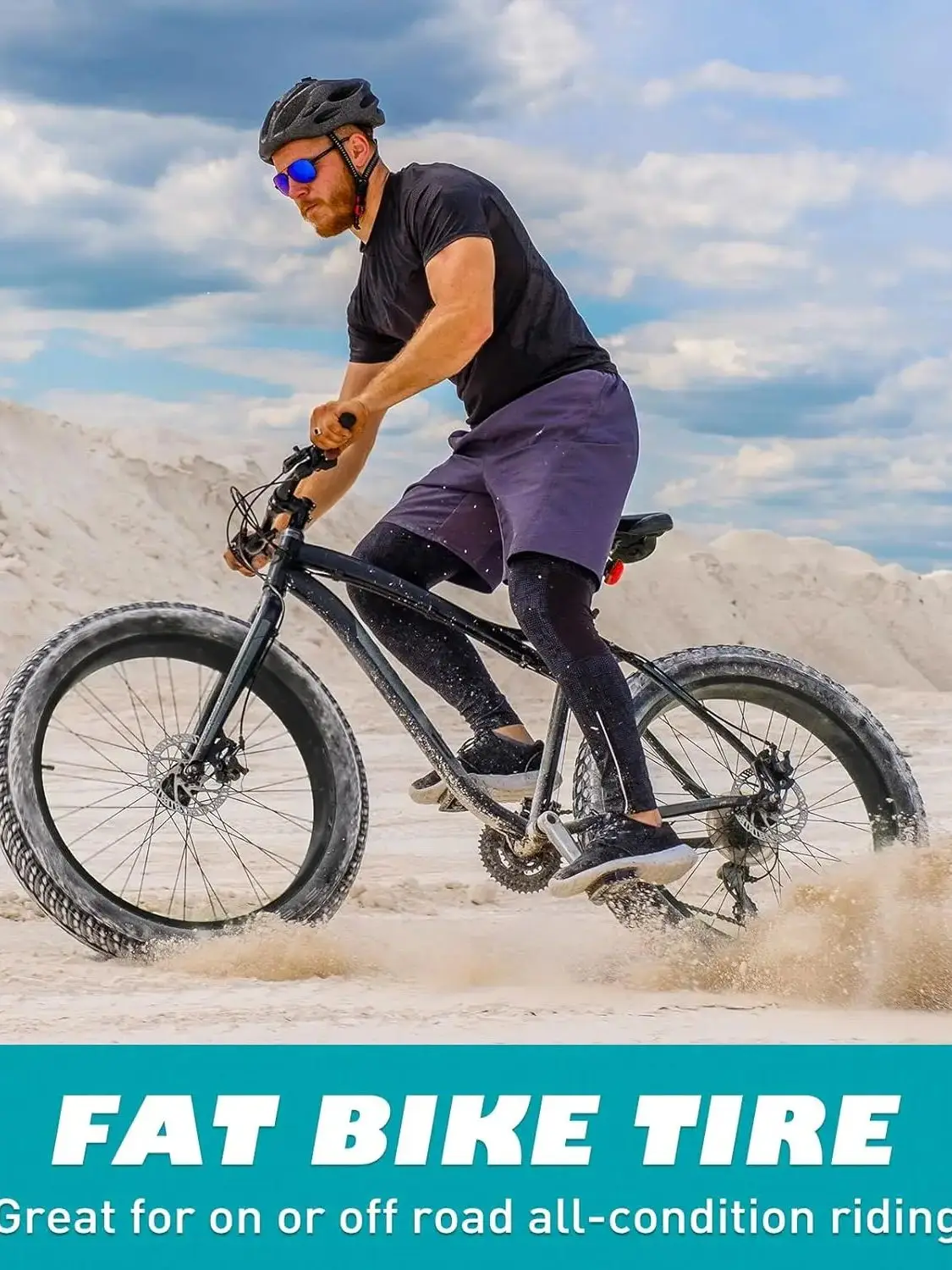 AliExpress ZUKKA E Bike Fat Tire 26 x 3.0 Fat Tire Heavy Duty High-Performance Wear-Resistant E-Bike Mountain