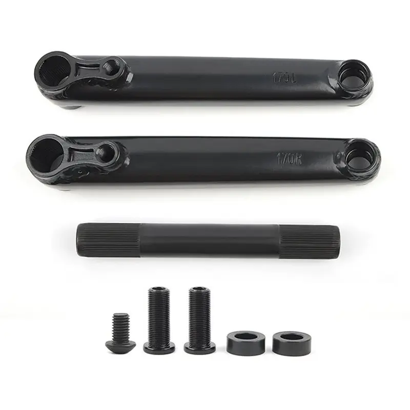 Bestseller BMX Bike Replacement Parts- Crankarm Set 48T 19Mmx170mm Bicycle Crank 14Mm Mid BB/Euro BB/Spanish BB/American BB