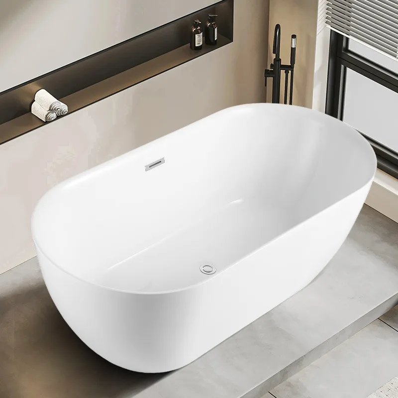 New bathtub household seamless integrated acrylic independent adult hotel B & B small apartment European bathtub