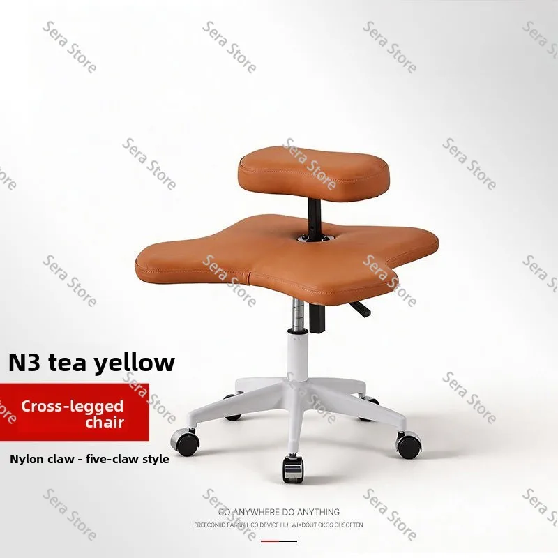 Seat Office Chair for Cross Legged Sitting Stool Office Furniture Ergonomic Kneeling Posture Thick Cushion Seat Chair