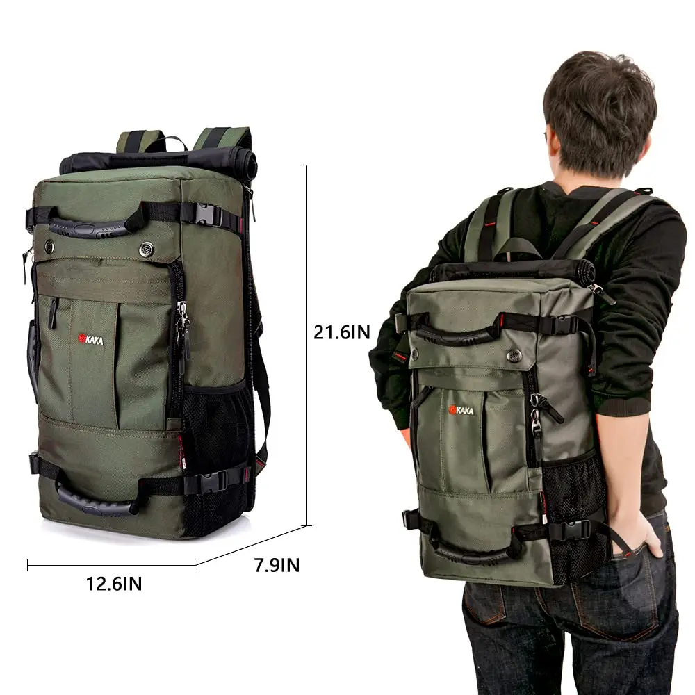 Rugzak, Handbagage Waterbestendig Vlucht Goedgekeurd Weekender Duffle Rugzak Rugzak Dagrugzak Voor Mannen Vrouwen