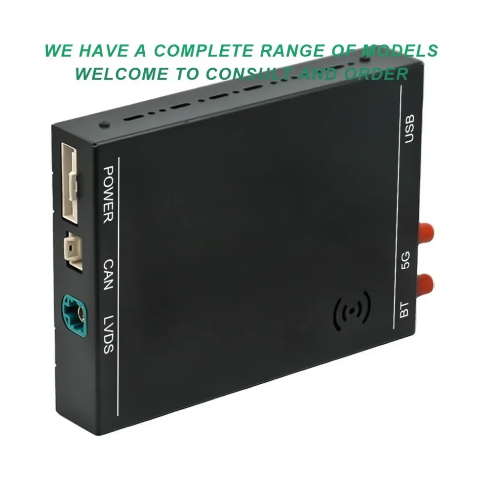 Upgrade Decoder Box Wireless Carplay Interface Box for 2009-2018 Q5 2009-2016 Audi Concert A4 A5 S5 Without MMI