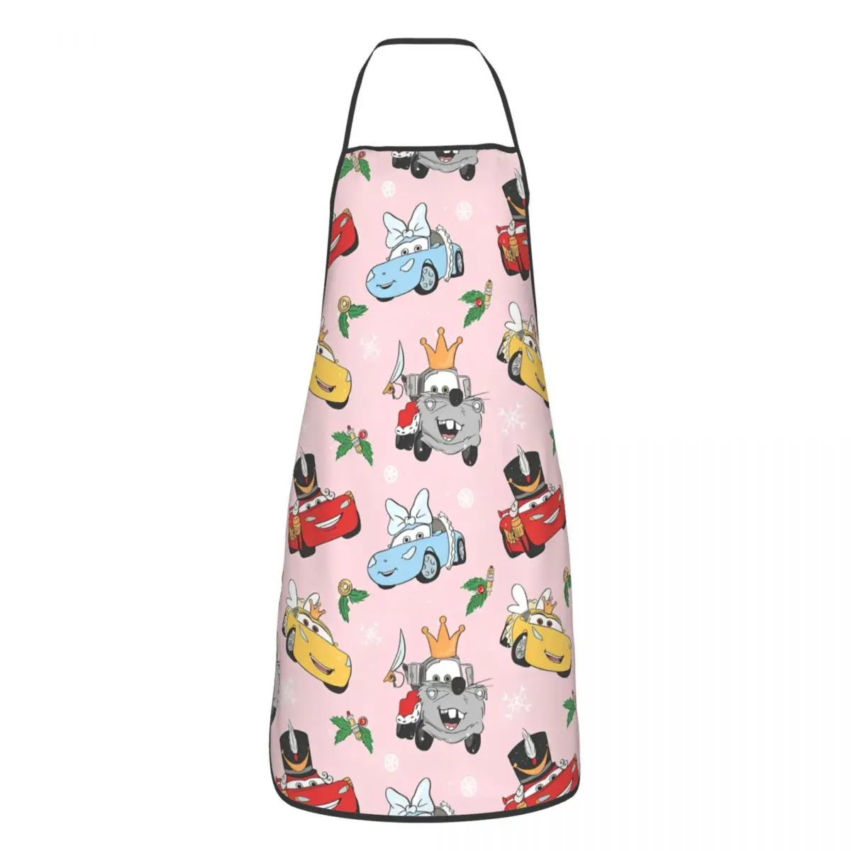 

Кухонный фартук для выпечки Cars Lightning McQueen, противообрастающий нагрудник для взрослых, шеф-повара, отеля