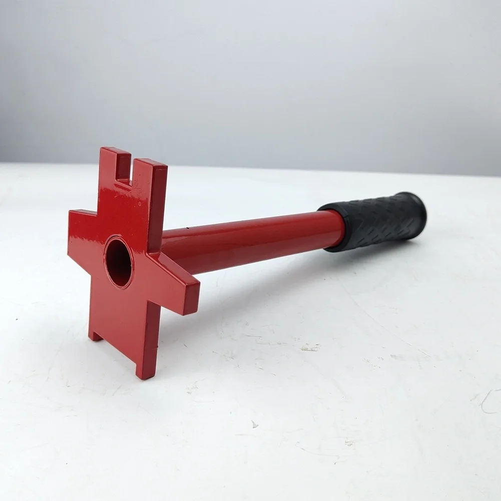 Chromium Vanadium Steel Oil Drum Wrench Designed for 200L Drums with Spray Plastic Coated Handle Chromium Vanadium
