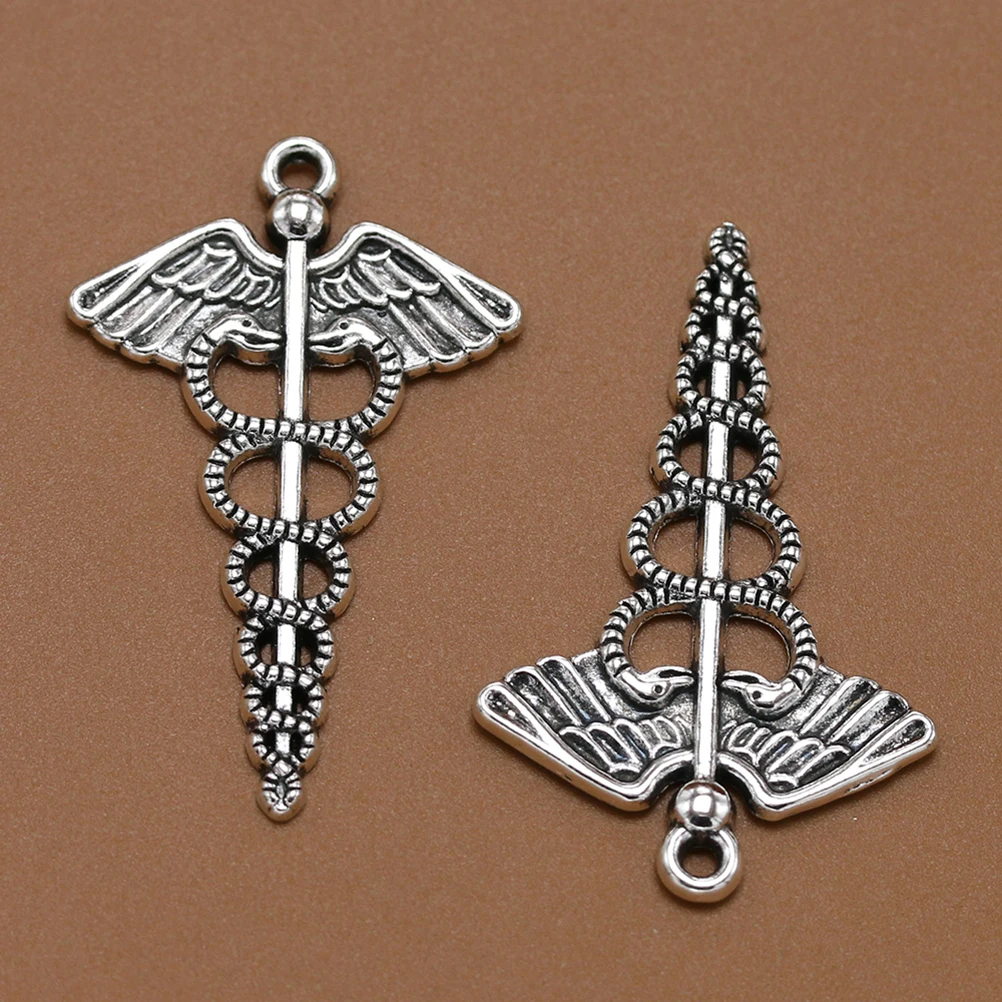 

Retro Necklace Alloy Pendant Charm DIY Jewelry Making Accessories Durable Unique Design for Keychain Scrapbooking