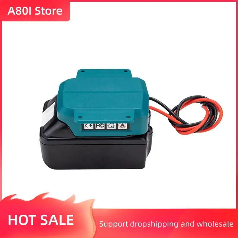 

A80I 4Pcs Battery Adapter Converter For 18V Li- Battery DIY Power Tool Battery Converter Adapter With 14 Awg Wires