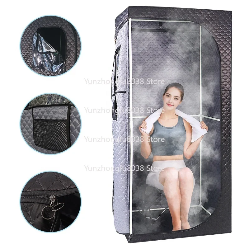 Full Body Portable Steam Sauna Kit 1 Individual Sauna Spa Infrared Wet Steam Sauna Tent