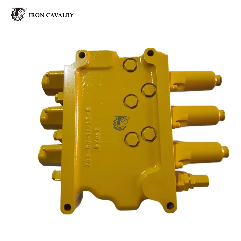 

IRON CAVALRY D375A-3 D375A-5 Bulldozer 3-Spool Control Valve 709-63-11501 709-63-11600