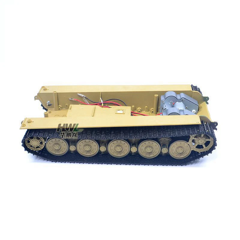 Henglong-tanque Tiger King 3888A-1, accesorios de plástico para Chasis de coche, placa de lámpara trasera, pistola de superficie de coche, Torre telescópica inferior