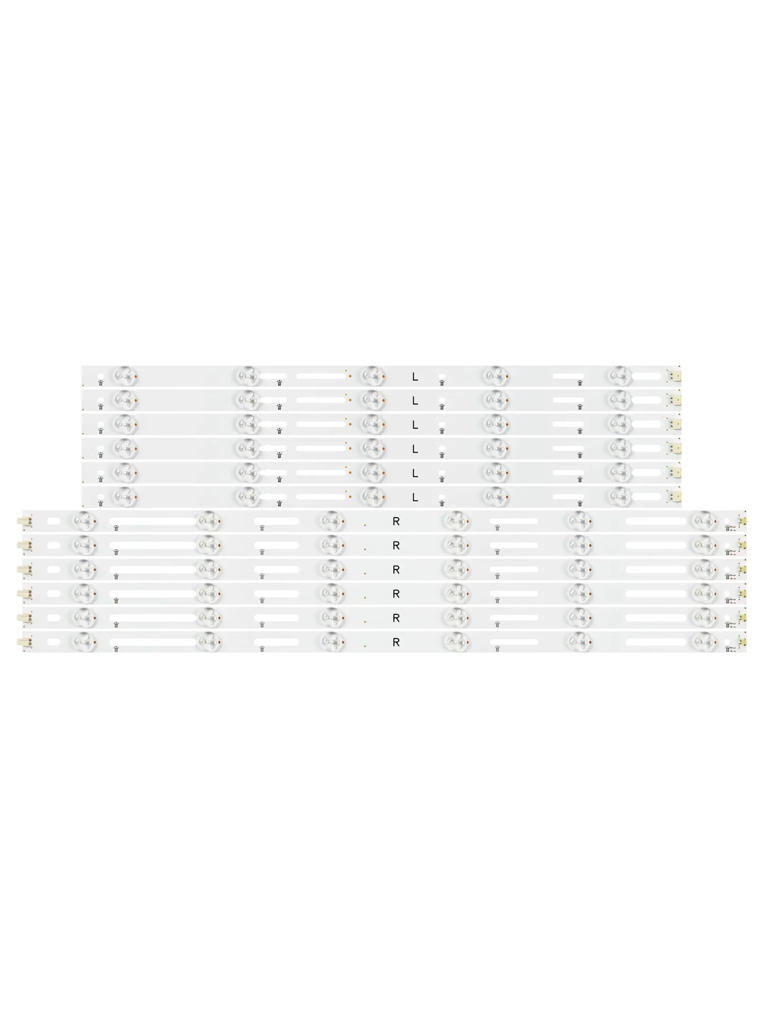 Applicable à la bande lumineuse Skyworth 50E3100 50V5 50M5 50K2 50C1 GJD500611002-X2-RL de bande lumineuse