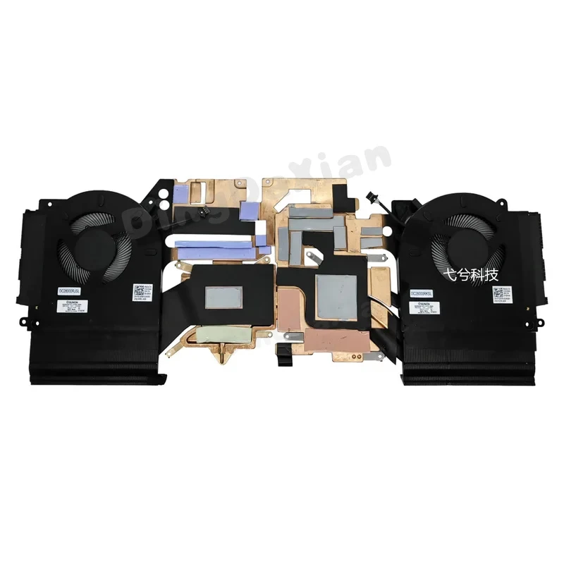 

Вентилятор охлаждения D+CPU+GPU для Dell Alienware M15 R3 R4 EG50061S1-C080-S9A EG50061S1-C070-S9A 0TG9V0 0D1X38 0JR4HP AT3AA002ZAL 12V