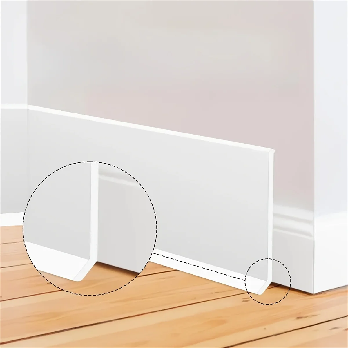 1 قطعة 1 متر/2 متر/3 متر لينة PVC التفاف البلاستيك الطابق التفاف ذاتية اللصق مرنة الركيزة صب أجزاء الديكور