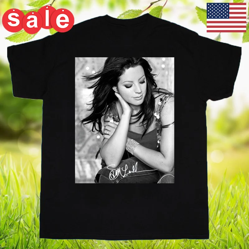 Sarah McLachlan Singer Music Signature Unisex T-Shirt All Size S-5XL