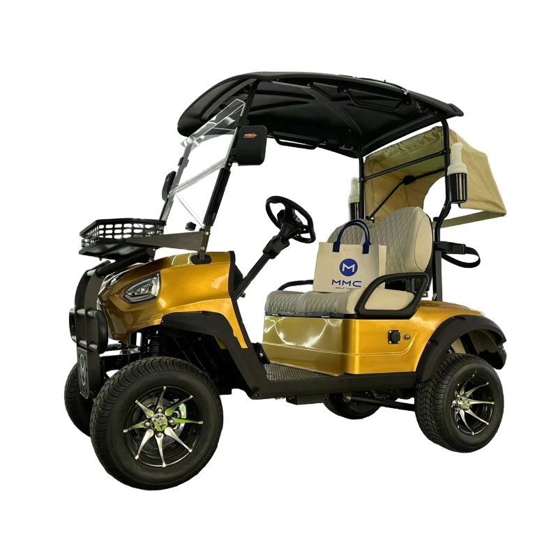 2 4 6 8  Passenger Capacity Hunting Golf Carts Steel Club Car Off Road Golf Buggy 5000W/7000W Golf Carts