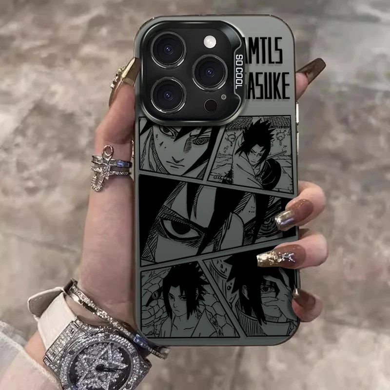 

Anime NarutoS UchihaS SasukeS Phone Case For Tecno Pova Spark Go 30C 20 10 Pova 6 Camon 40 30S 20 15 itel P36 A48 S23 Pro 4G 5G