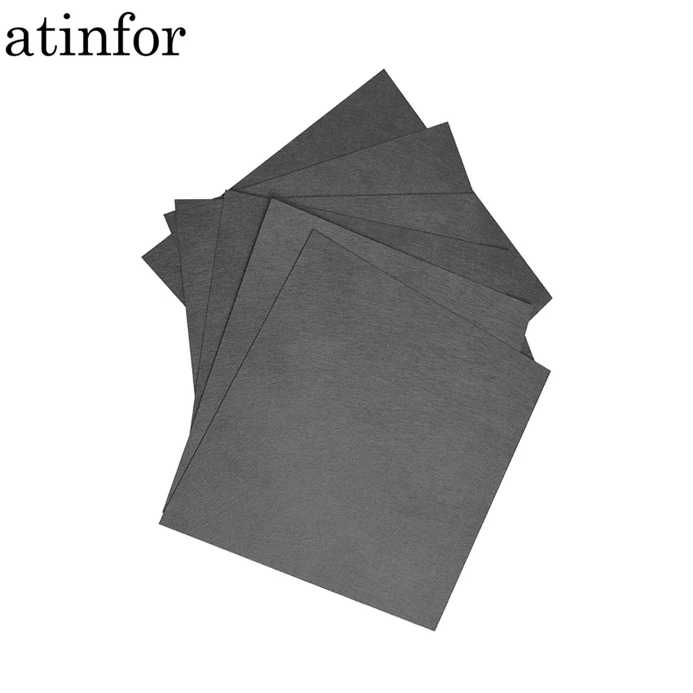 atinfor Sheet Conductive Carbon Fibre Paper Hydrophilic Hydrophobic for Experimental Research SCP010N SCP020 SCP030 210x200mm