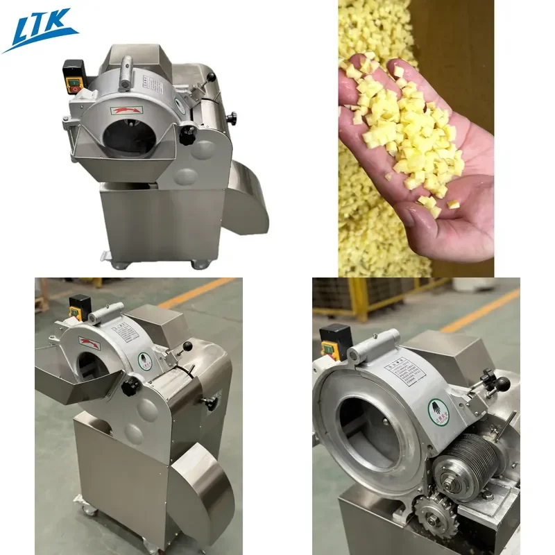 2026 Automatic Industrial Multi-Function Cutter Commercial Vegetable & Fruit Dicing Machine