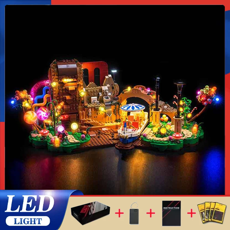 Advanced DIY Led Light Kit For Lego 21360 Chocolate Factory (Only Led Light,Without Blocks Model) High-Performance