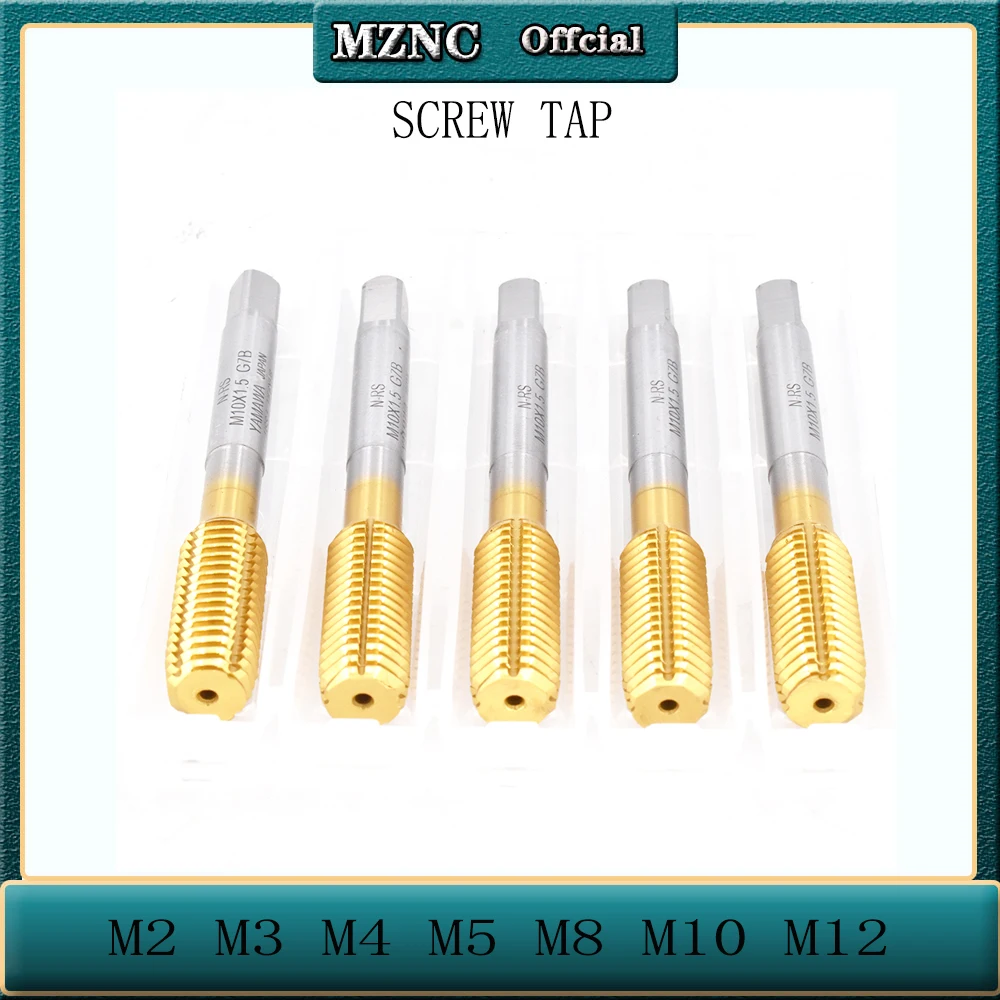 

M2 M3 M4 M5 M8 screw tap Titanizing plating taps no dust YAMAWA extrusion wire tapping machine tap for through hole blind hole