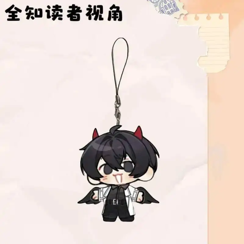 

Anime Novel Omniscient Reader's Viewpoint Kim Dokja Cosplay Keychain Acrylic Keyring Phone Chain Acg Bag Accessories